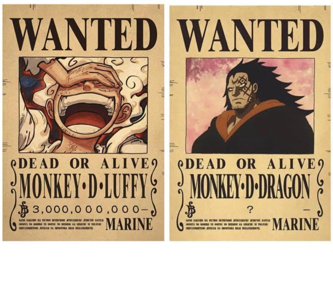 Amazon.co.jp: ONEPIECE ワンピ ース 手配書 ポスター 2枚セット